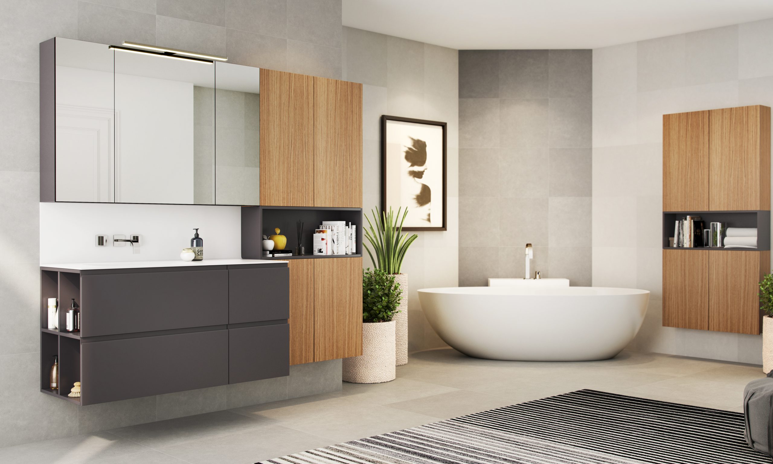 Decoración de baños a medida en Zaragoza, Garacom